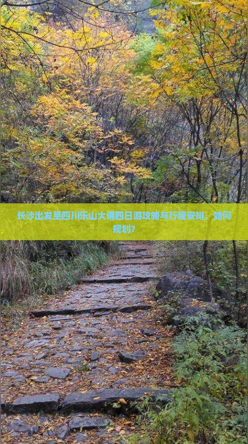 长沙出发至四川乐山大佛四日游攻略与行程安排，如何规划？