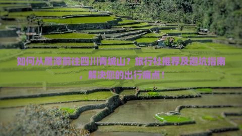 如何从鹰潭前往四川青城山？旅行社推荐及避坑指南，解决您的出行痛点！