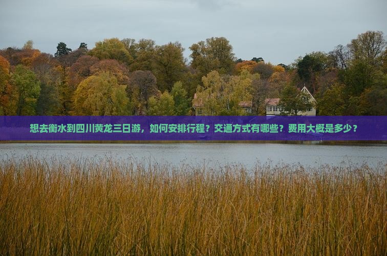 想去衡水到四川黄龙三日游，如何安排行程？交通方式有哪些？费用大概是多少？