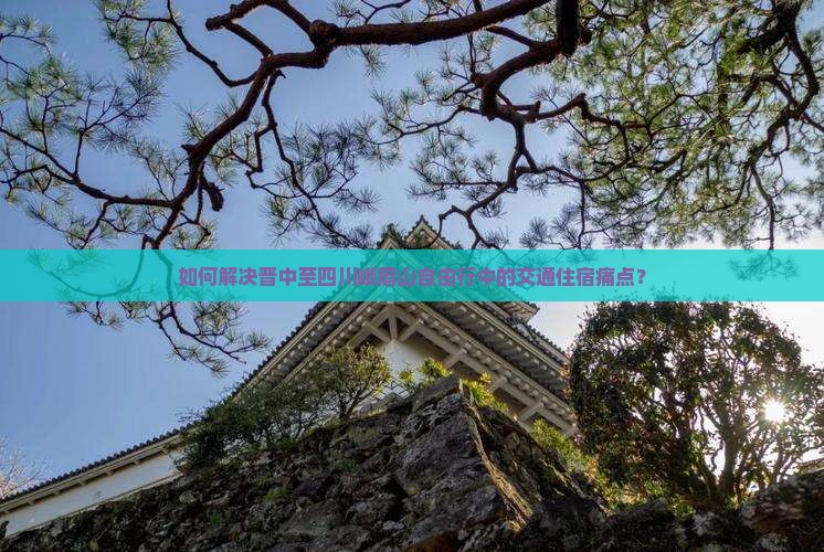 如何解决晋中至四川峨眉山自由行中的交通住宿痛点？