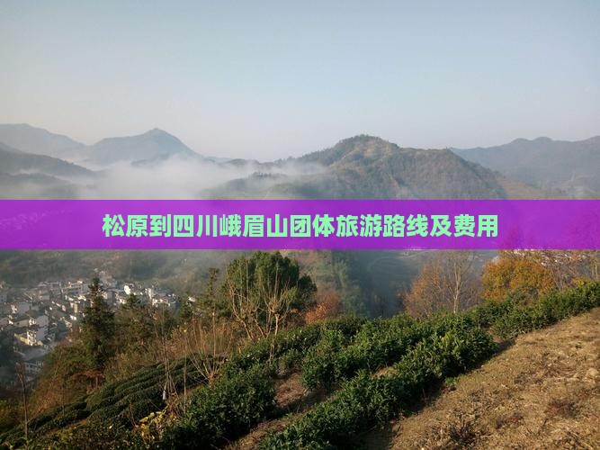 松原到四川峨眉山团体旅游路线及费用