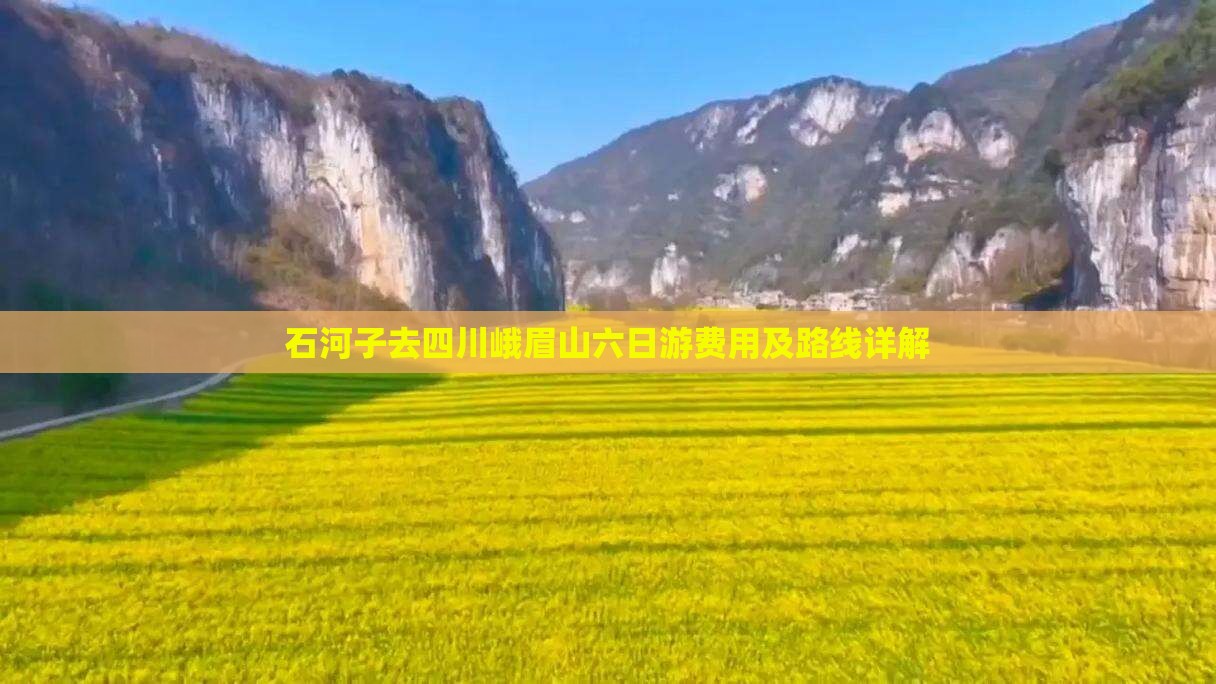 石河子去四川峨眉山六日游费用及路线详解