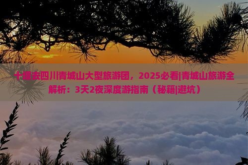 十堰去四川青城山大型旅游团 十堰去四川青城山大型旅游团