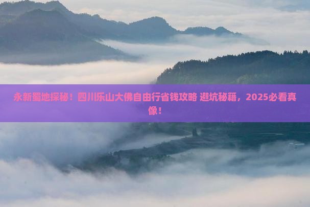 永新去四川乐山大佛自由行