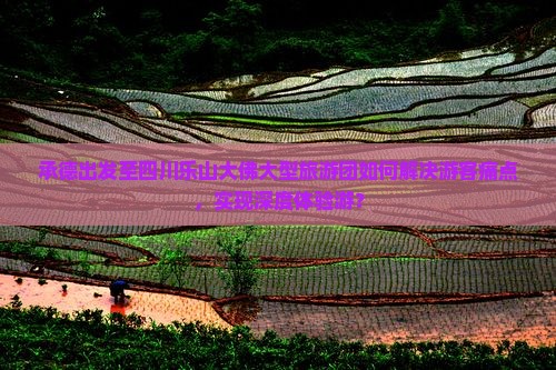 承德出发至四川乐山大佛大型旅游团如何解决游客痛点，实现深度体验游？