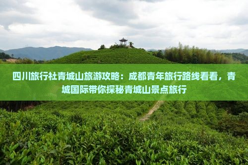 四川旅行社青城山旅游攻略：成都青年旅行路线看看，青城国际带你探秘青城山景点旅行