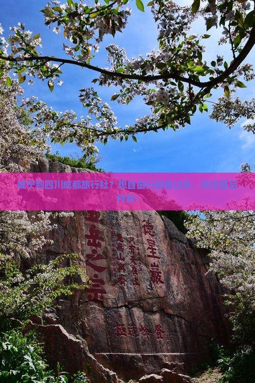 咸宁到四川成都旅行社？想自由行的看过来，先报团后付款！