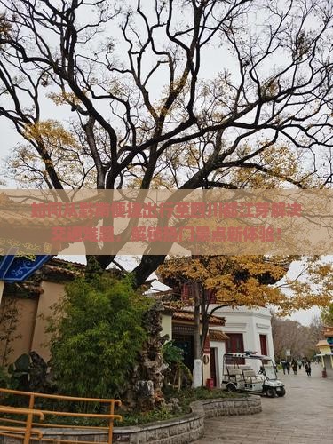 如何从黔南便捷出行至四川都江芽解决交通难题，解锁热门景点新体验！