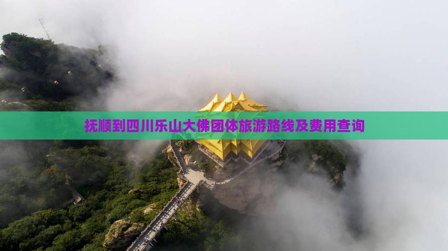 抚顺到四川乐山大佛团体旅游路线及费用查询