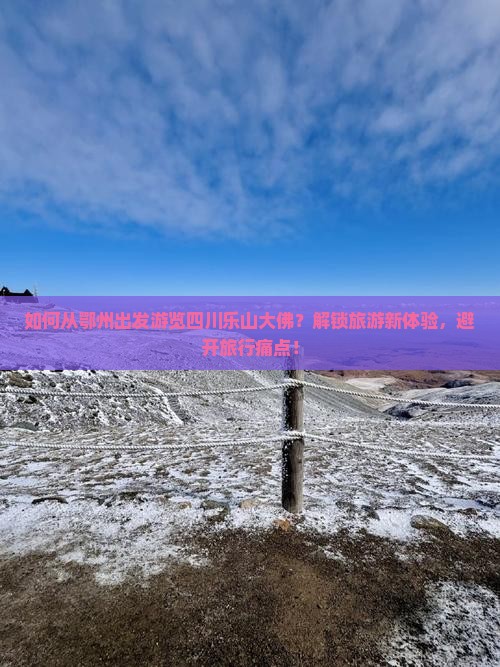 如何从鄂州出发游览四川乐山大佛？解锁旅游新体验，避开旅行痛点！