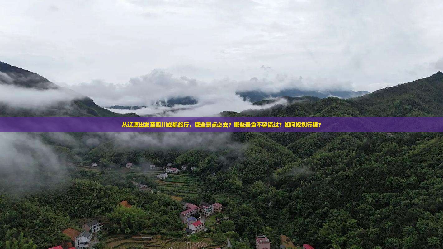 从辽源出发至四川成都旅行，哪些景点必去？哪些美食不容错过？如何规划行程？