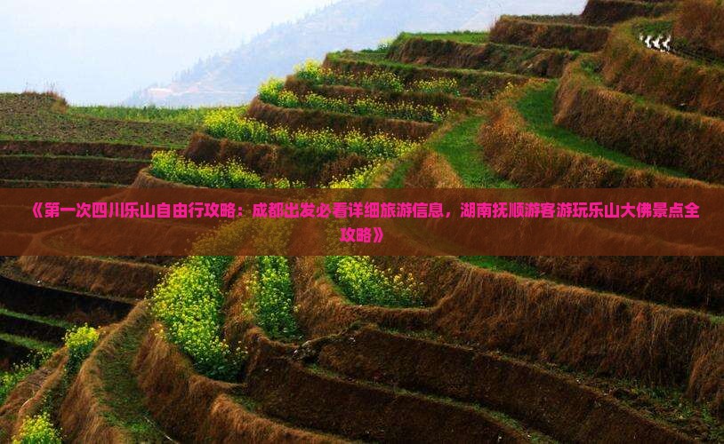 《第一次四川乐山自由行攻略：成都出发必看详细旅游信息，湖南抚顺游客游玩乐山大佛景点全攻略》
