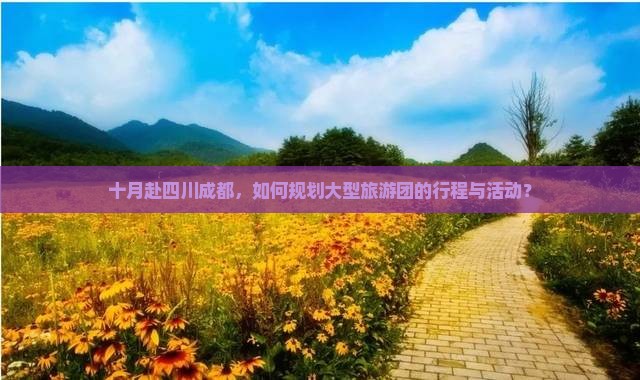 十月赴四川成都，如何规划大型旅游团的行程与活动？