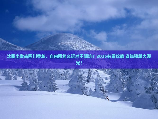 沈阳到四川黄龙自由团 沈阳到四川黄龙自由团