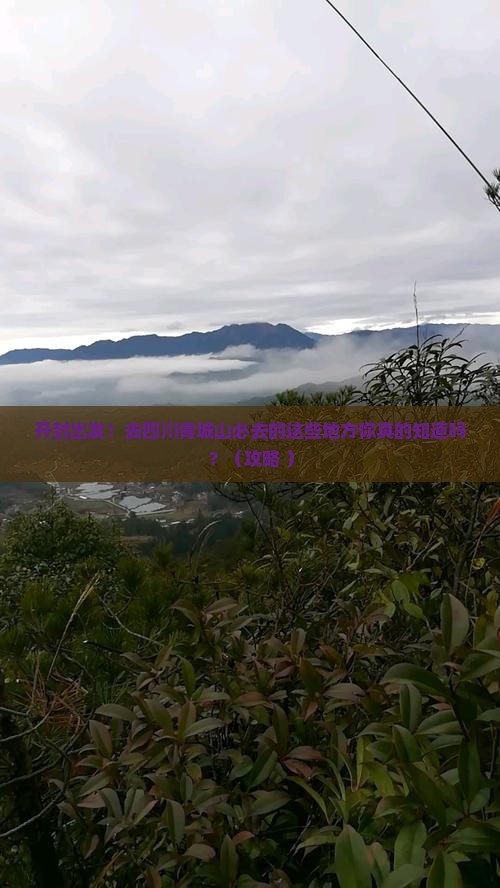 开封到四川青城山必去地