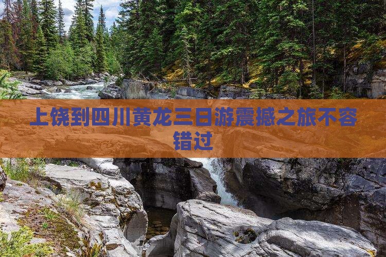上饶到四川黄龙三日游