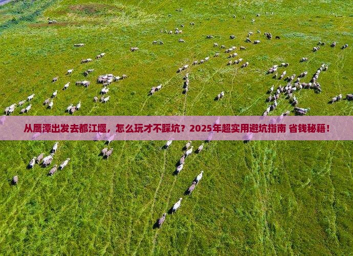 鹰潭去四川都江堰攻略