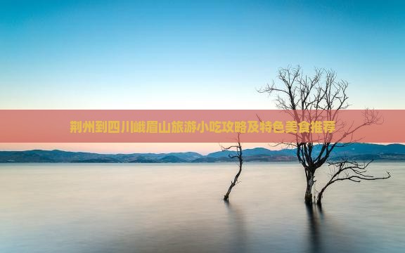荆州到四川峨眉山旅游小吃攻略及特色美食推荐