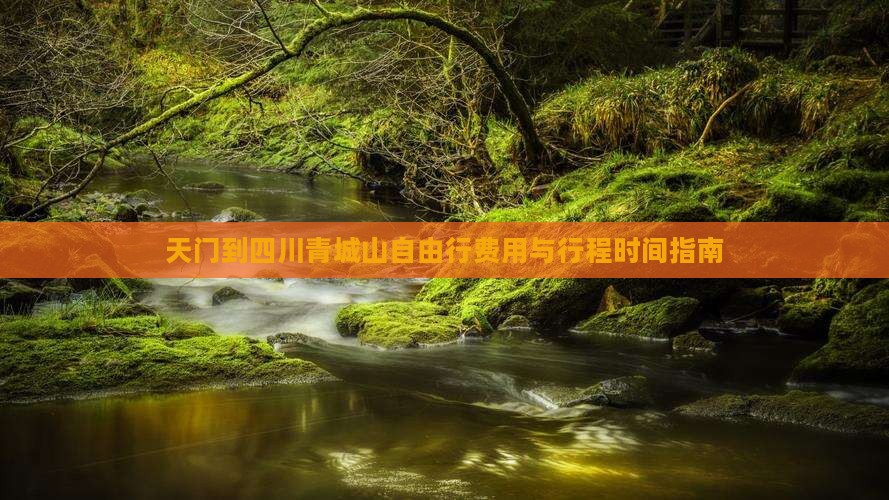 天门到四川青城山自由行费用与行程时间指南