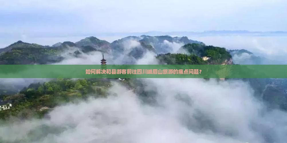 如何解决和县游客前往四川峨眉山旅游的痛点问题？