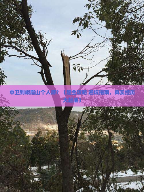 中卫去四川峨眉山个人游