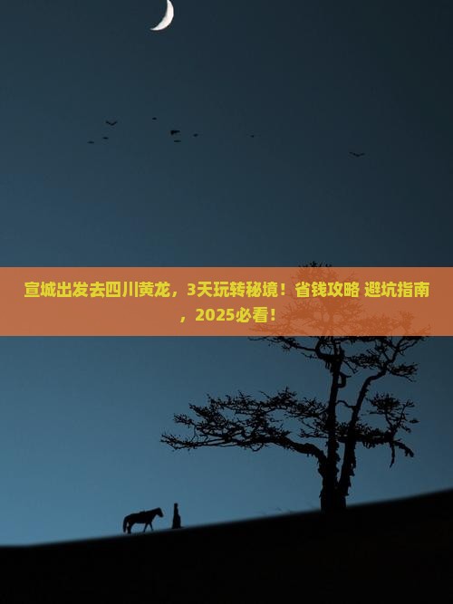 宣城去四川黄龙哪里玩