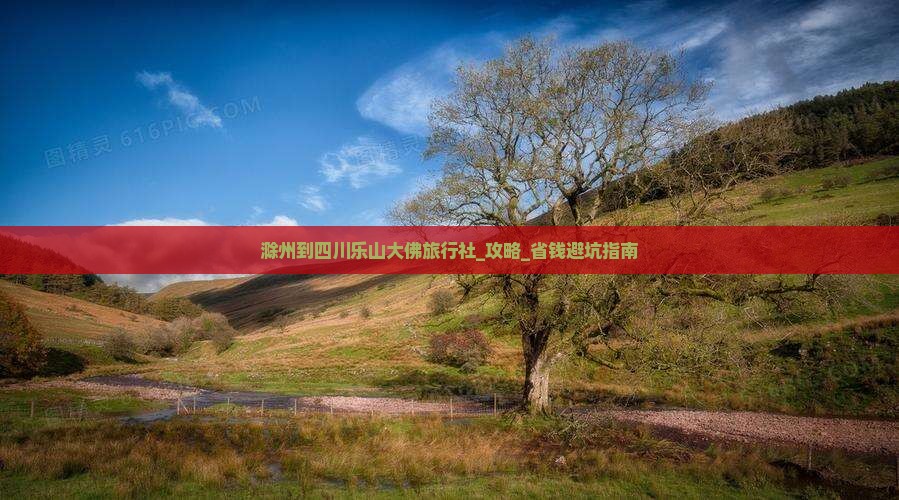 滁州到四川乐山大佛旅行社