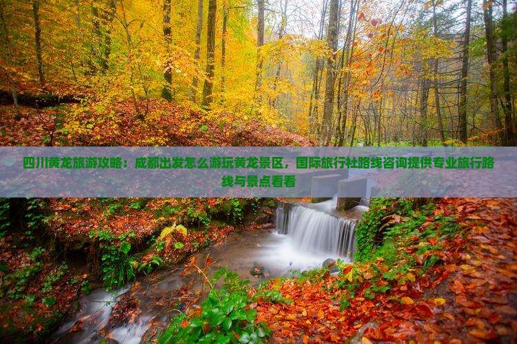 四川黄龙旅游攻略：成都出发怎么游玩黄龙景区，国际旅行社路线咨询提供专业旅行路线与景点看看