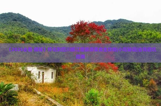怀化到四川都江堰旅游小吃
