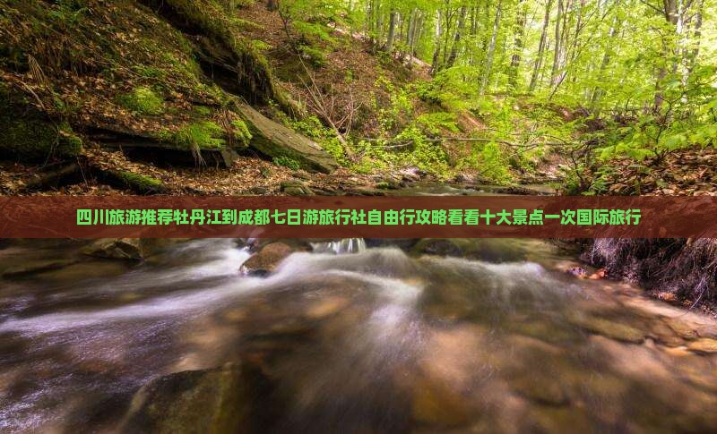 四川旅游推荐牡丹江到成都七日游旅行社自由行攻略看看十大景点一次国际旅行