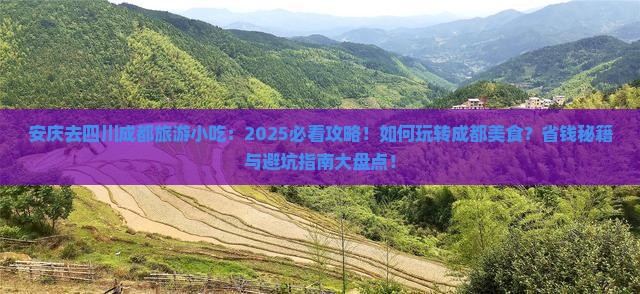安庆去四川成都旅游小吃