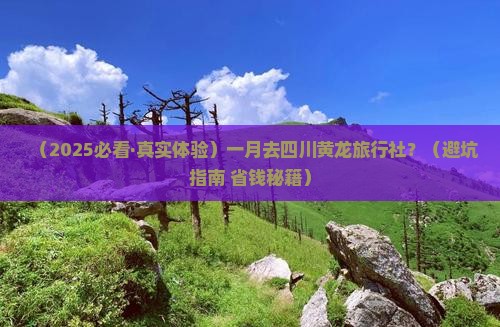 一月去四川黄龙旅行社