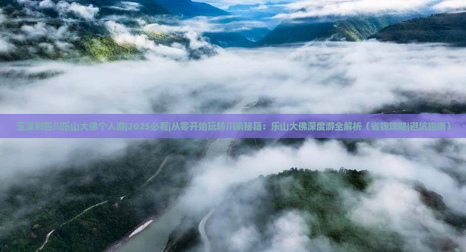 玉溪到四川乐山大佛个人游