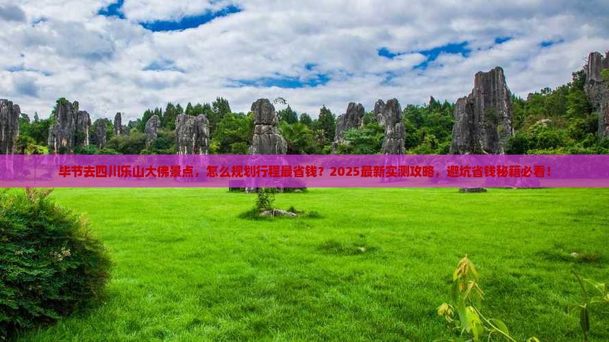 毕节去四川乐山大佛景点