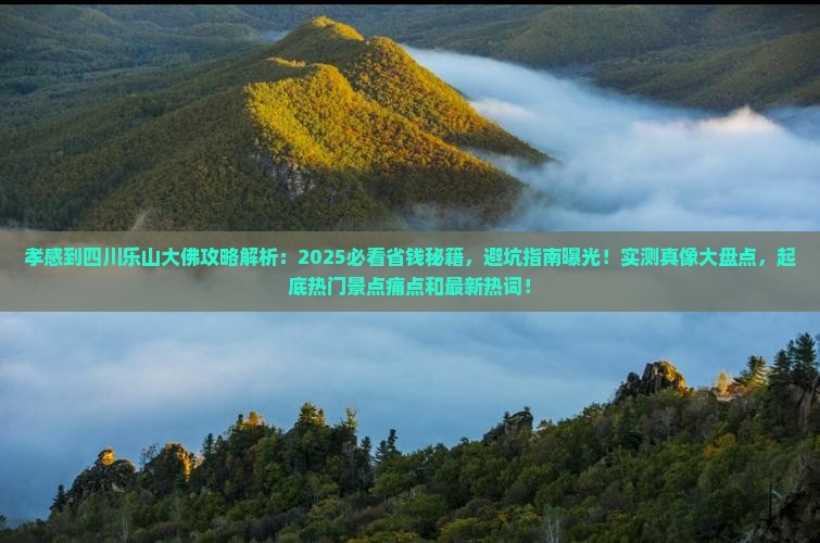 孝感到四川乐山大佛攻略