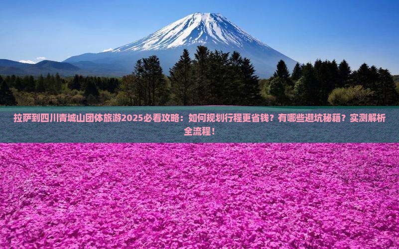 拉萨到四川青城山团体旅游