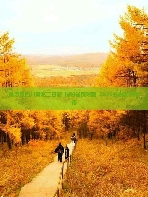 吴忠到四川黄龙二日游
