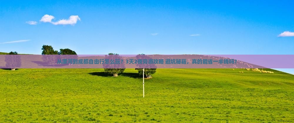漯河去四川成都自由行