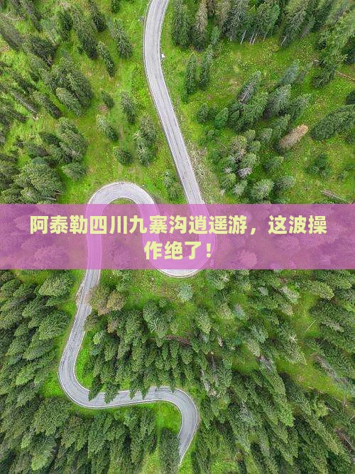 阿泰勒去四川九寨沟个人游