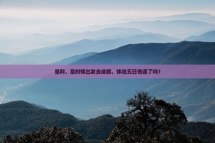 垦利去四川成都五日游