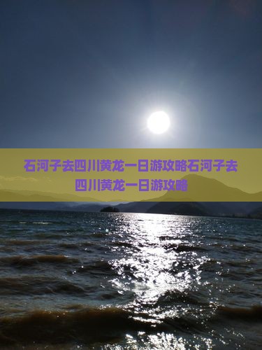 石河子去四川黄龙一日