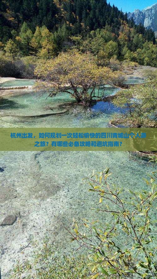 杭州出发，如何规划一次轻松愉快的四川青城山个人游之旅？有哪些必备攻略和避坑指南？