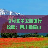 《河北中卫自由行攻略：四川峨眉山、乐山大佛三日省钱省心路犀成都旅行社专业推荐》