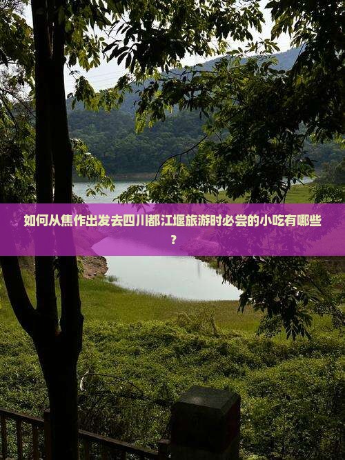 如何从焦作出发去四川都江堰旅游时必尝的小吃有哪些？