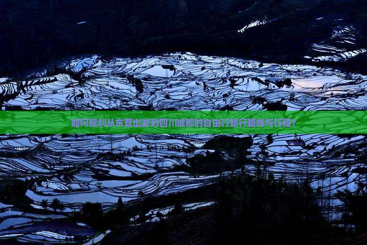 如何规划从东营出发到四川成都的自由行旅行路线与行程? 如何规划从东营出发到四川成都的自由行旅行路线与行程?