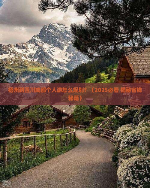 梧州到四川成都个人游
