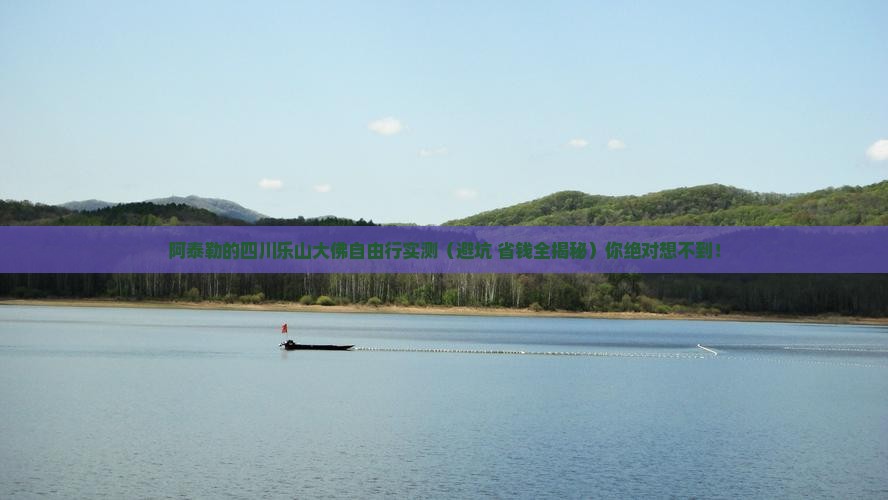 阿泰勒去四川乐山大佛自由行