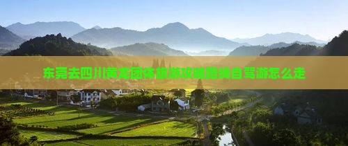 东莞去四川黄龙团体旅游