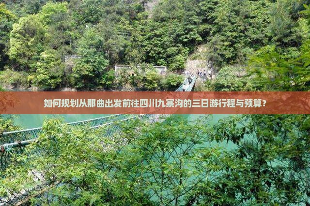 如何规划从那曲出发前往四川九寨沟的三日游行程与预算？