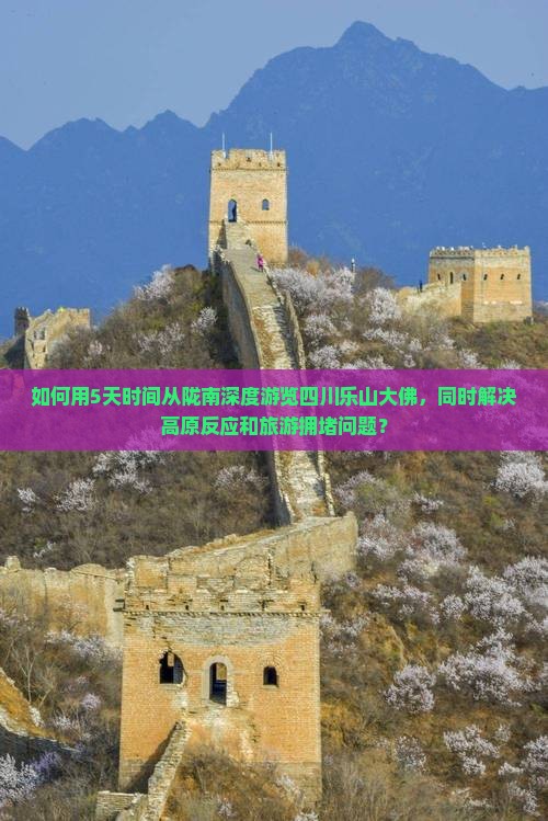 如何用5天时间从陇南深度游览四川乐山大佛，同时解决高原反应和旅游拥堵问题？